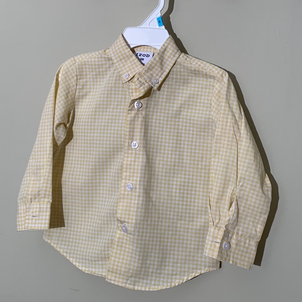 Yellow Izod Shirt